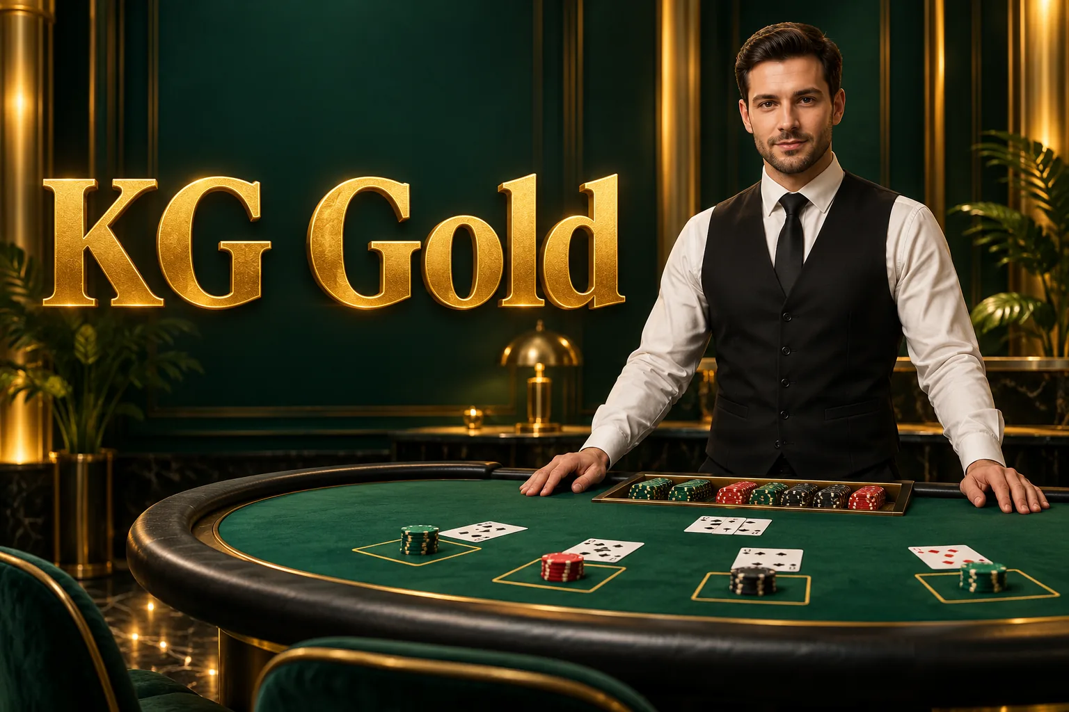 Лайв-казино с дилером в KG Gold
